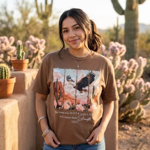Camiseta Cristiana "Nuevas Fuerzas en el Señor" – Isaías 40:31
